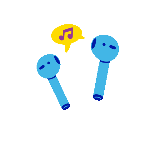 O2 Earphone Sticker by o2cando