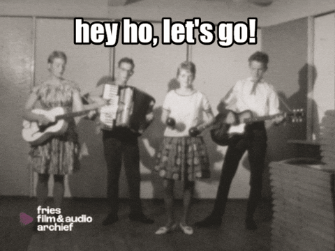 Rock Roll Band GIF by Fries Film & Audio Archief
