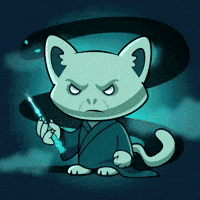 HeroGalaxyNFT cat evil hg voldemort GIF