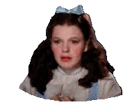 Sad Wizard Of Oz Sticker by reactionstickers