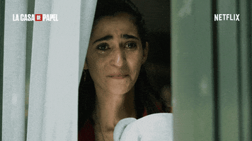 La Casa De Papel Crying GIF by NETFLIX