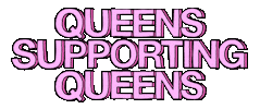 Queen Supporting Sticker by 1900BADDEST