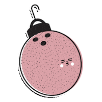 Christmas Coconut Sticker by Dabble and Dollop