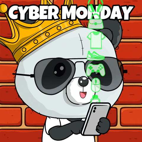 Happy Shopping GIF by PandaPals