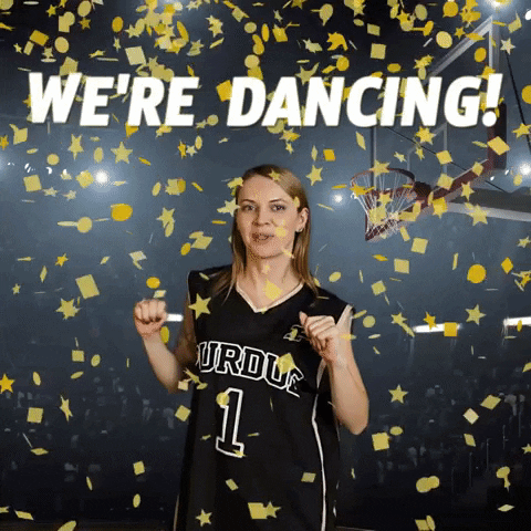 March Madness Dancing GIF by Basketball Madness