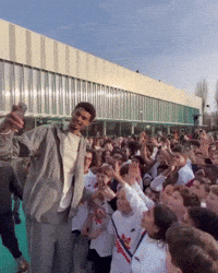 Celebration Hype Me Up GIF by NBA