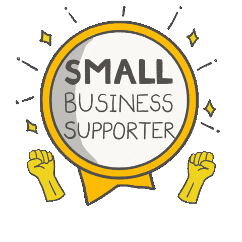adaytomake giphyupload business support small business Sticker