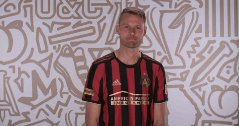 Soccer Shrug GIF by Atlanta United