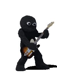 GuruNiaki dance guitar puppet guru Sticker