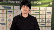 Goal Reaction GIF by VfL Wolfsburg