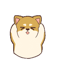 kuromies_xxx reaction dog no sticker Sticker