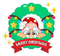 Happy Christmas Sticker by Enchanted Kingdom
