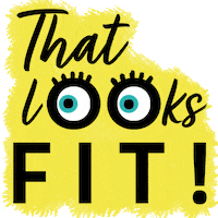 Fit Sticker by Pinch of Nom