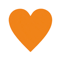 Heart Orange Sticker by Fanta Deutschland