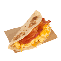 Breakfast Taco Sticker by Bill Miller Bar-B-Q