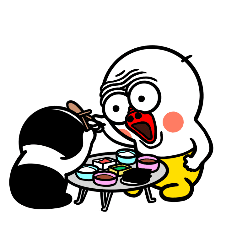 Shout Meal Sticker by kwaesam