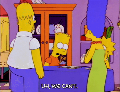 homer simpson no GIF