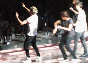 performing one direction GIF