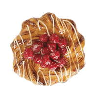 3d raspberry Sticker by Bushe Bakery
