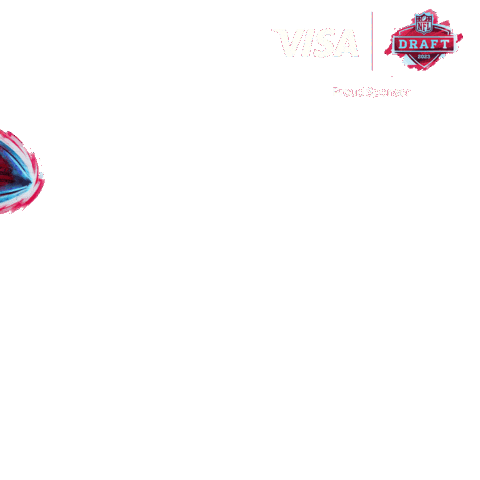 Nfl Draft Football Sticker by Visa
