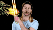 becausescience game of thrones nerdist swords shatter GIF