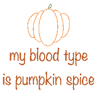 Fall Orange Sticker