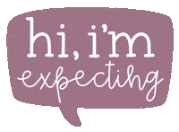 Baby Expecting Sticker