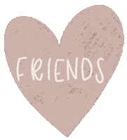 Heart Friends Sticker