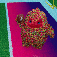 Happy Football GIF by NERDS Candy