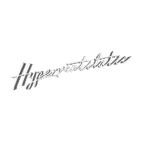 Hyperventilatie Sticker by ROQ 'N Rolla