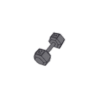 nucumerika happy gym weekend 24 Sticker