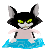 Happy Cat Sticker