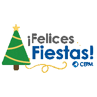 CEPMRD christmas navidad felices fiestas cepm Sticker