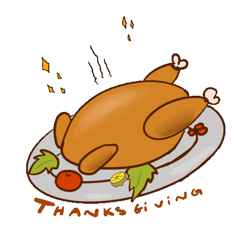 Give Thanks Thanksgiving Sticker