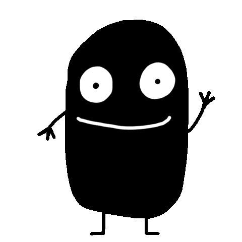 andypiep smile hello hi character Sticker