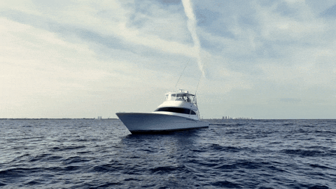 GemluxFishing giphyupload ocean fishing yacht GIF