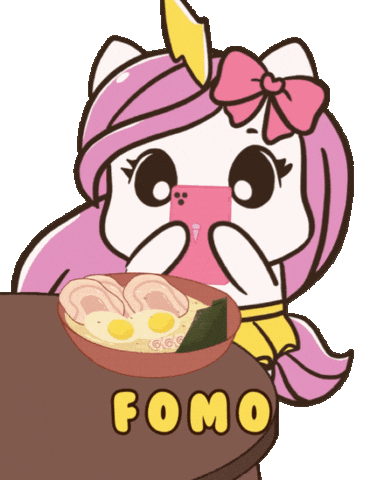 Bu Dont Miss Out Sticker by Brave Unicorn