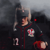 Softball Go Cards GIF by Louisville Cardinals