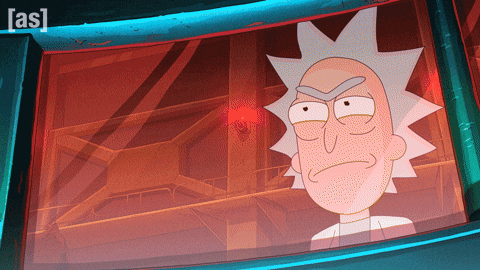 Looking Down Rick And Morty GIF by Adult Swim