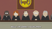 sorry young man GIF by South Park 