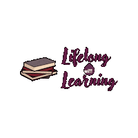 Lifelong Learning Sticker by WineWise