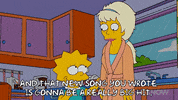 Lisa Simpson Lurleen Lumpkin GIF by The Simpsons