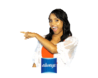 gleici apontandoprolado Sticker by Always Brasil