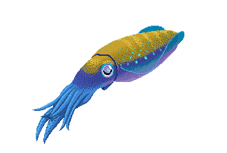 Squid Calamari Sticker