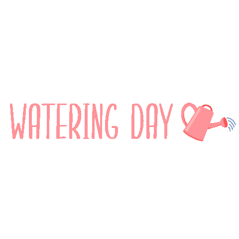 Watering Sticker