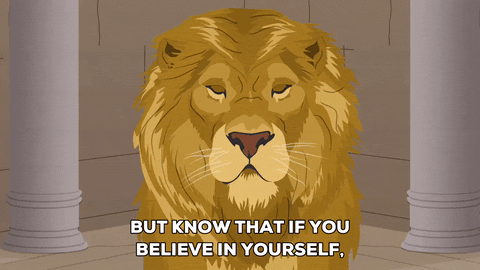 lion talking GIF by South Park 