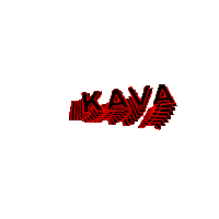 Logo Rainbow Sticker by KAVA360
