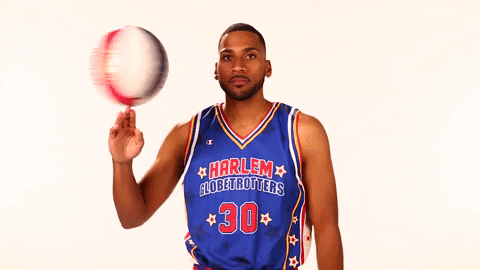 hurry up waiting GIF by Harlem Globetrotters