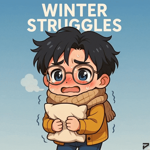 Freezing Cold Weather GIF by Persona