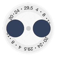 Montre Moon Phase Sticker by IWC Schaffhausen